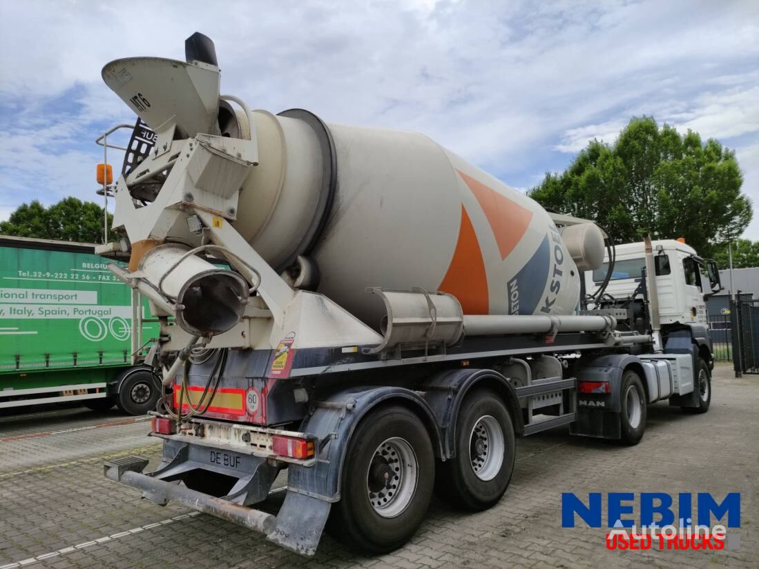 De Buf TGS 18 480 4x4 - DE BUF 10m3 MIXER TRAILER beton mikseri yarı römork