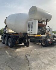 semiremorcă betoniera Koluman Mixer trailer engine diesel powered