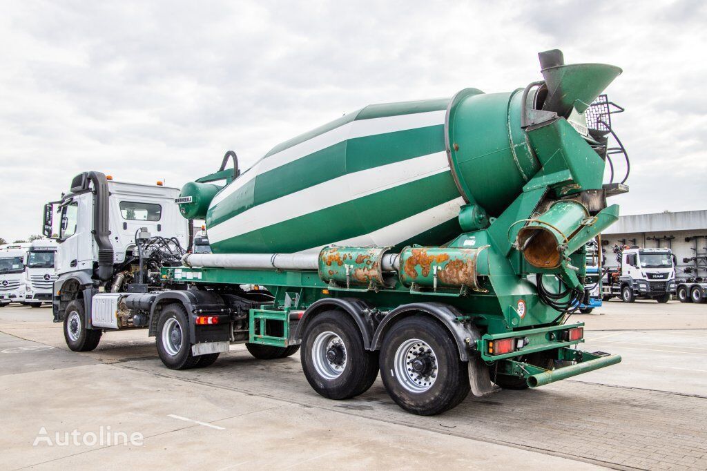 레미콘 세미 트레일러 Liebherr BETON MIXER/MALAXEUR/MISCHER 10M3