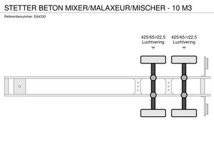 Venta de Stetter BETON MIXER/MALAXEUR/MISCHER - 10 M3 semirremolque hormigonera - Imagen 18 | Autoline MX Stetter BETON MIXER/MALAXEUR/MISCHER - 10 M3 semirremolque hormigonera | Imagen 18 - Autoline