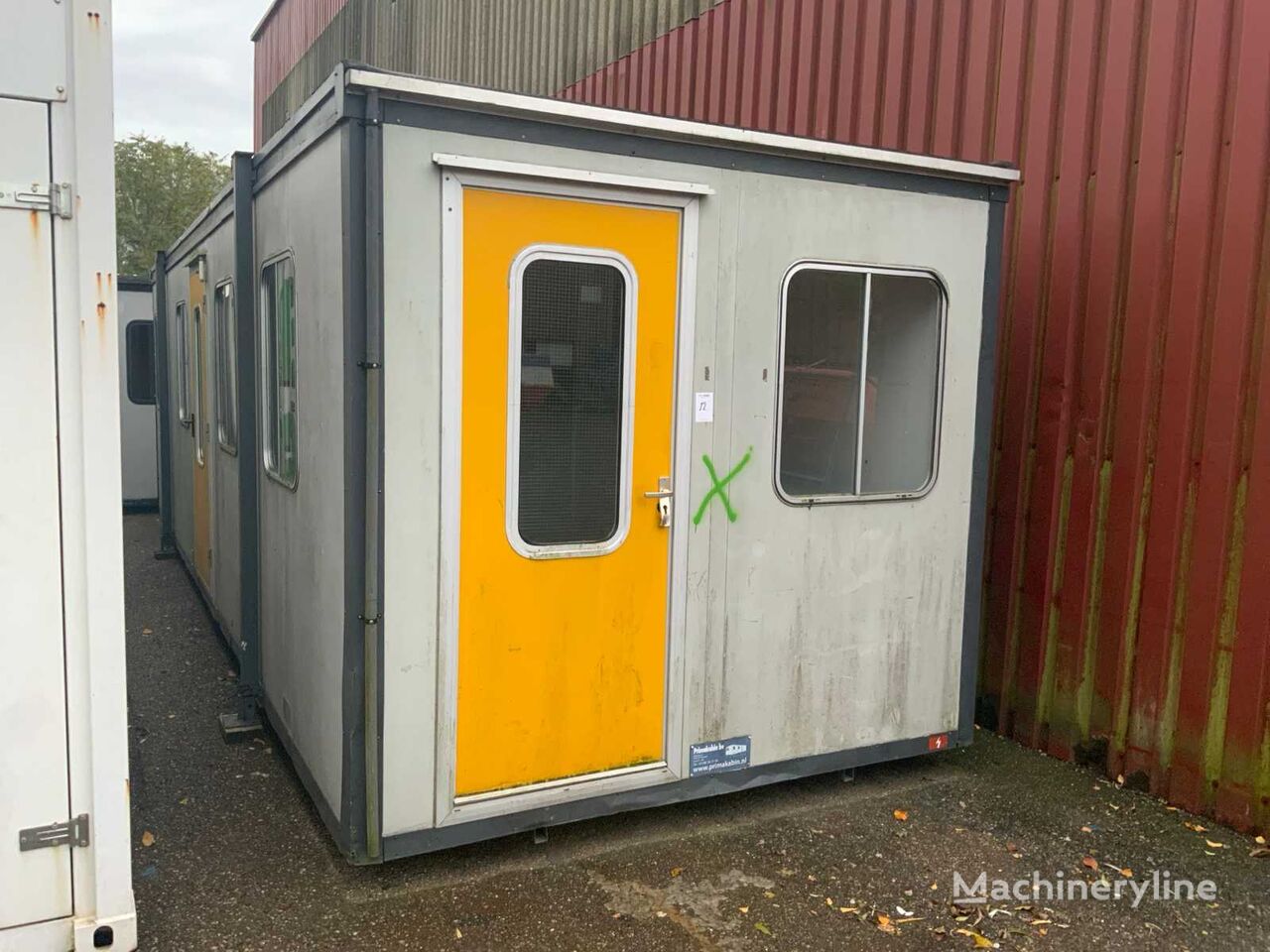 Primakabin Kantoorunit accommodation container