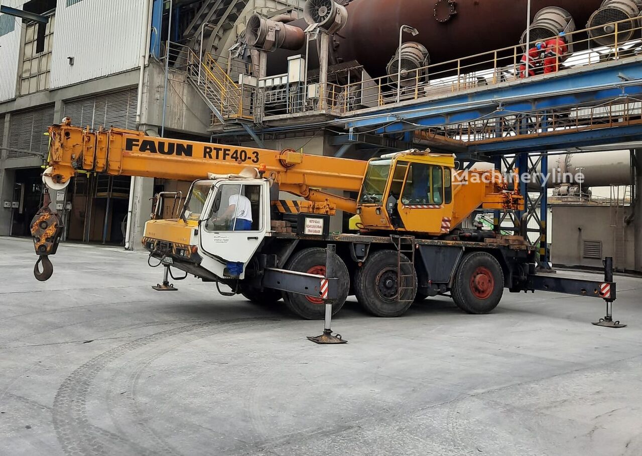FAUN RTF 40 all-terrain crane - Machineryline