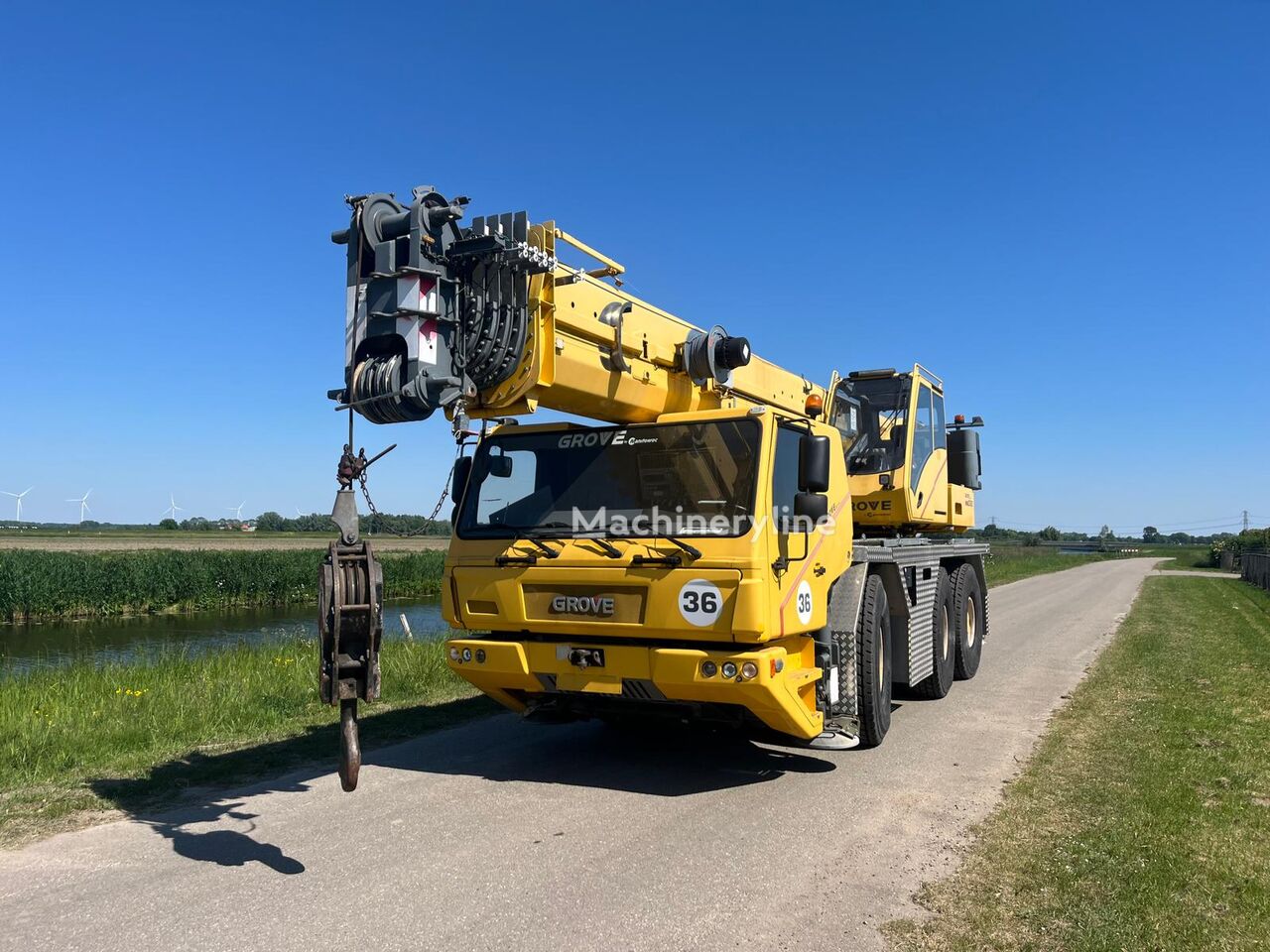 Grove GMK 3060 all-terrain crane - Machineryline