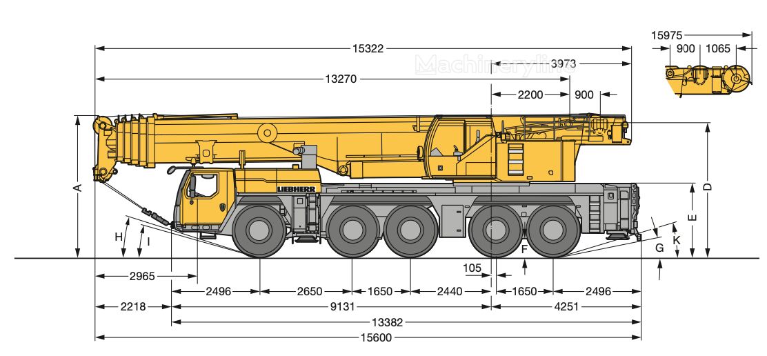 Cần cẩu mọi địa hình Liebherr LTM 1130-5.1 - Machineryline