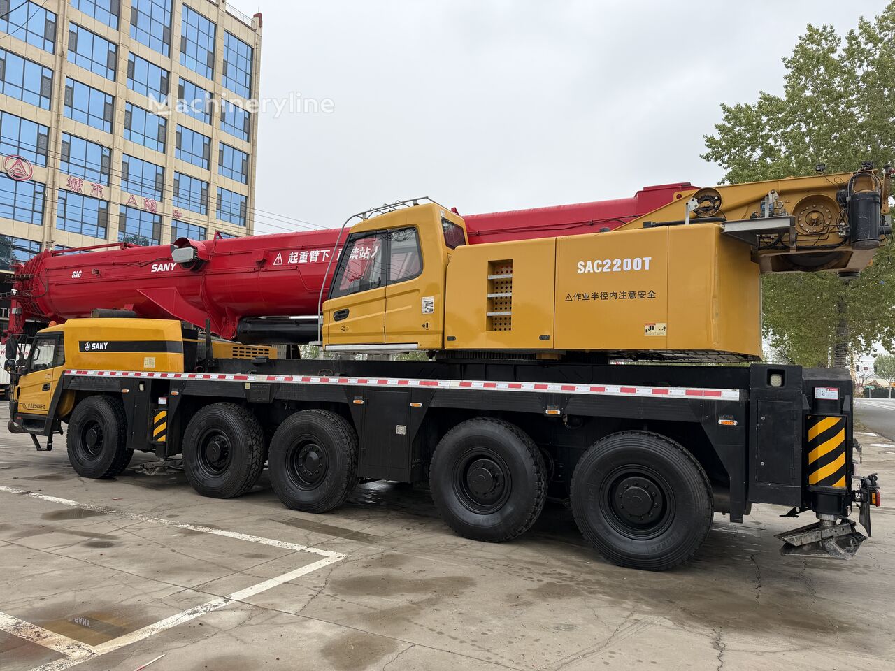 Maastikukraana Sany SAC2200T - Machineryline