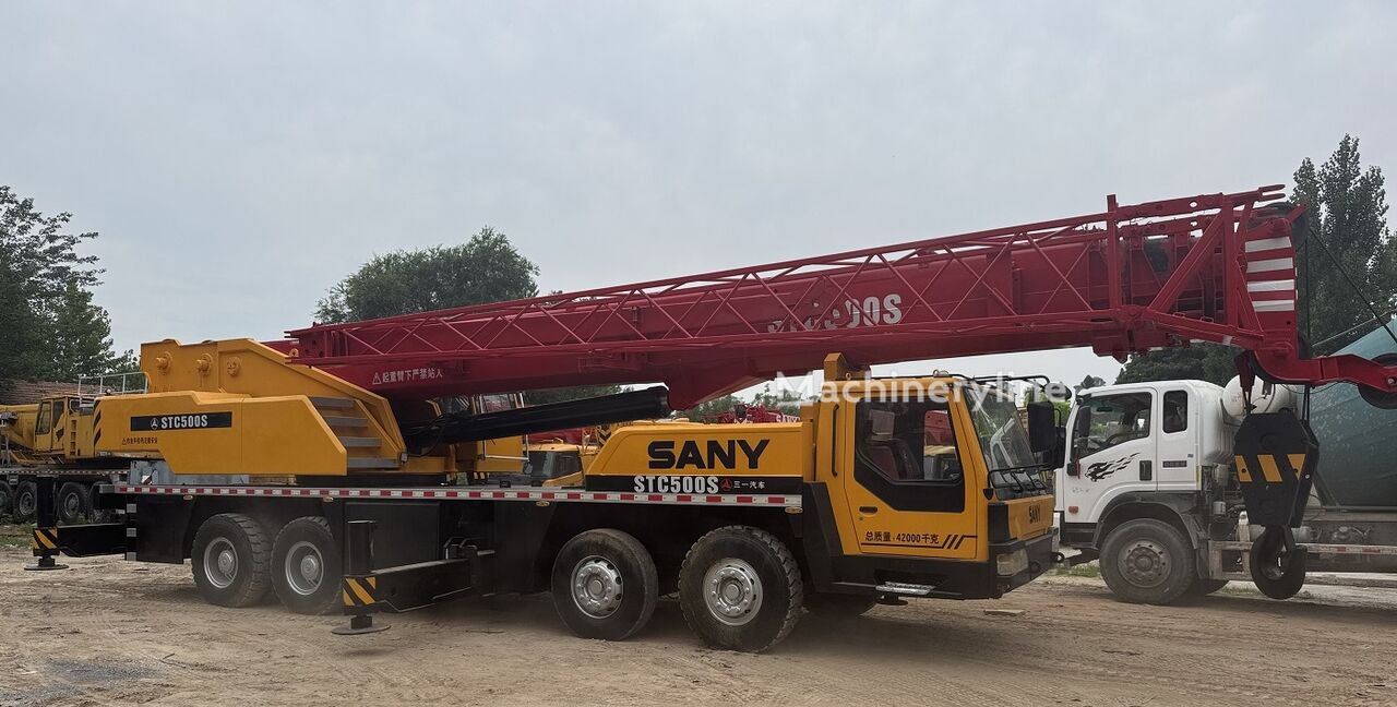 Terénní jeřáb Sany STC500 - Machineryline