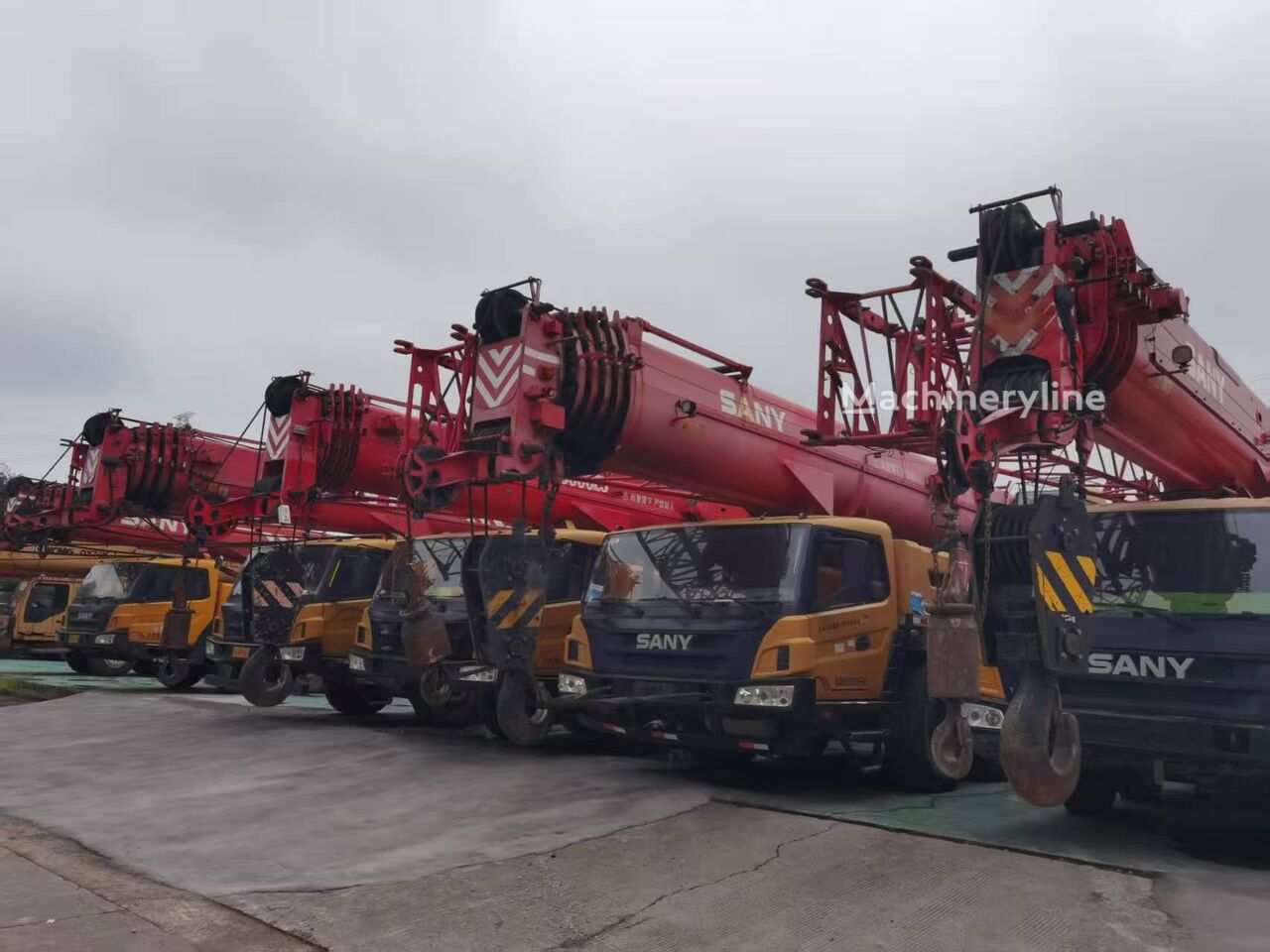 Вездеходный кран Sany STC500 - Machineryline