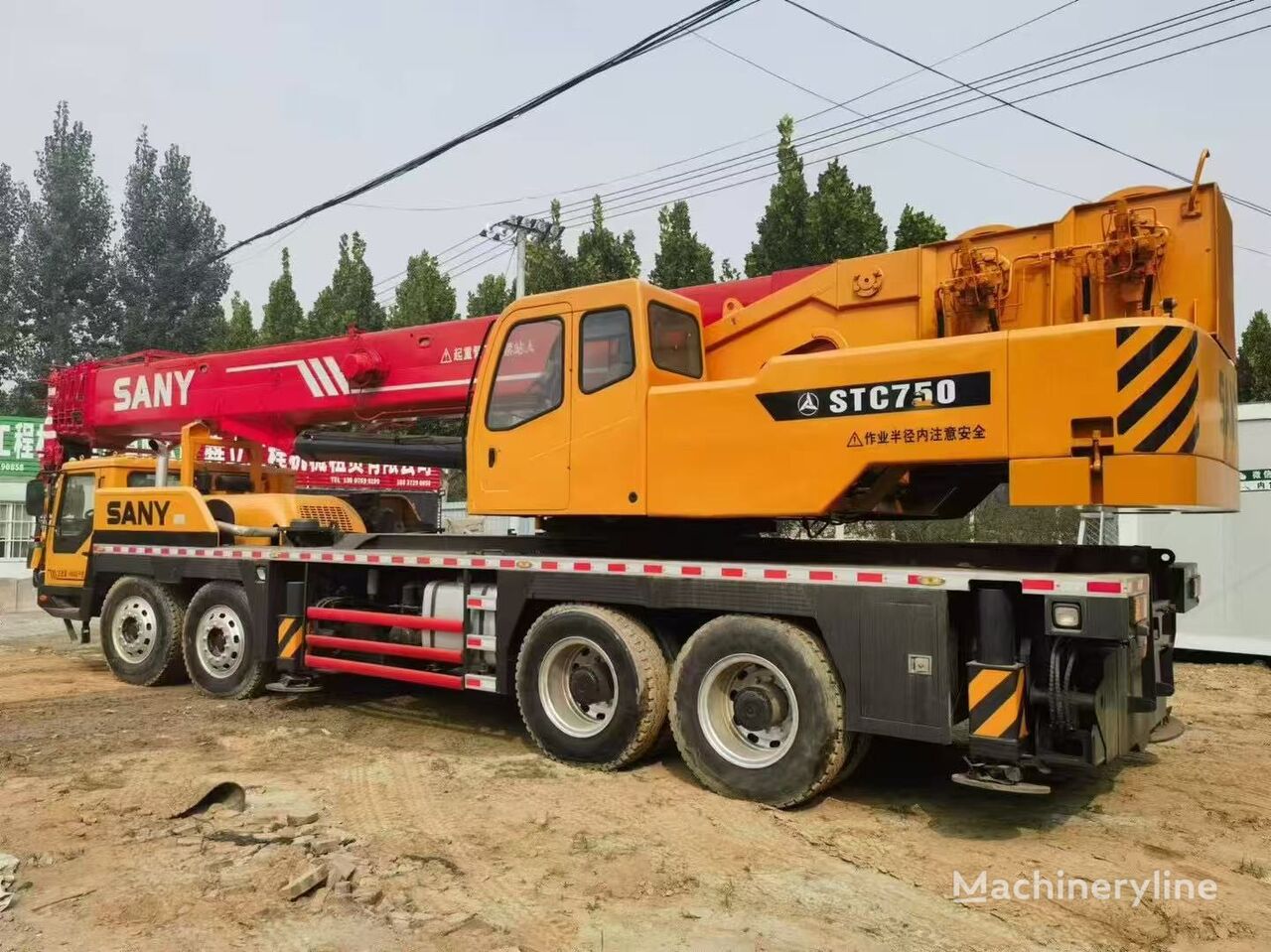 Sany STC750 ruw terrein kraan te koop | Machineryline NL Sany STC750 ruw terrein kraan - Machineryline