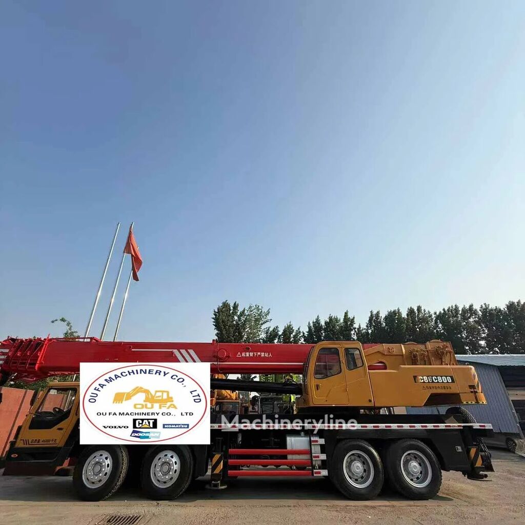 Вездеходный кран Used XC 25 Ton 50Ton 80Ton Heavy Truck Crane Original Crane With - Machineryline