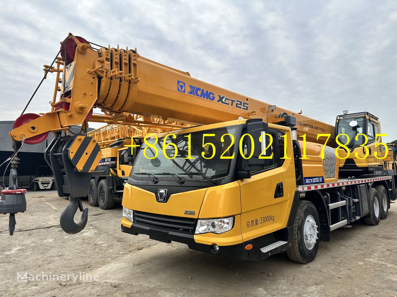 Terénní jeřáb XCMG 25 TON XCMG QY25K5 XCT25 Used truck crane na prodej | Machineryline CZ Terénní jeřáb XCMG 25 TON XCMG QY25K5 XCT25 Used truck crane - Machineryline