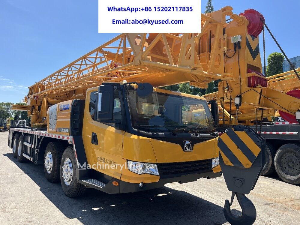 Вездеходный кран XCMG xct55 - Machineryline