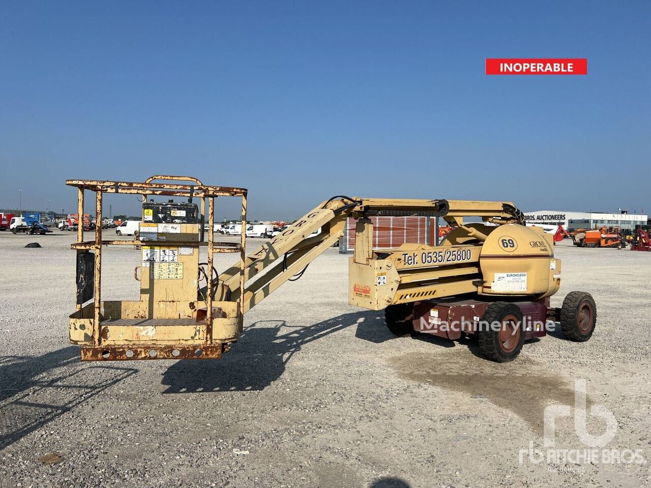 Коленчатый подъемник Grove AMZ51E Electric (Inoperable) - Machineryline