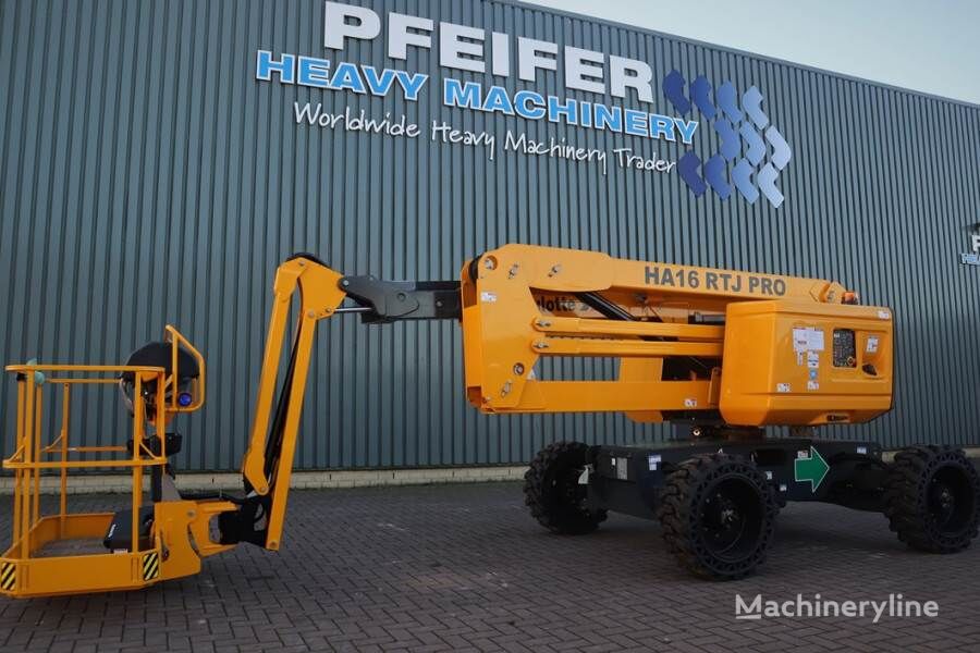 Haulotte HA16RTJ Valid Inspection, *Guarantee! Diesel, 4x4x articulated boom lift