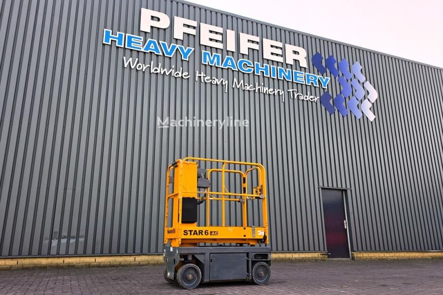 Haulotte Star 6 Electric, Non Marking Tyres, 5.8m Working H articulated boom lift - Machineryline