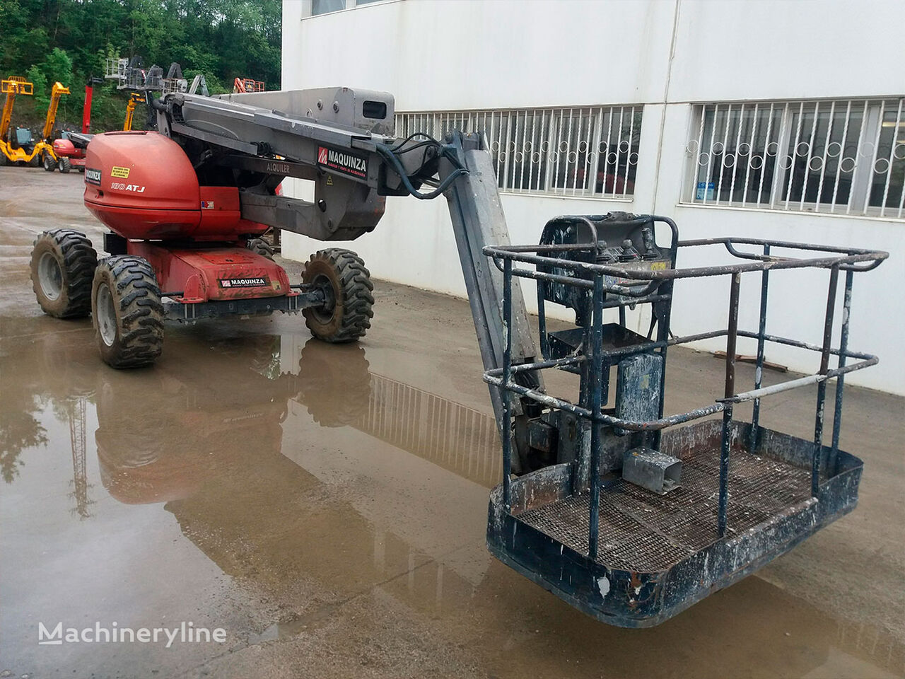 Manitou 180ATJ articulated boom lift