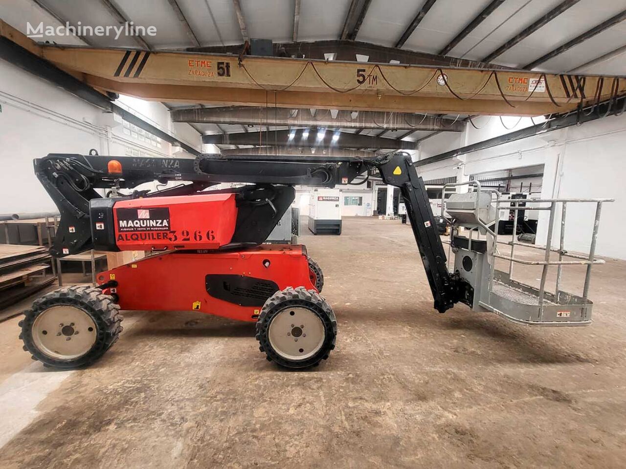 Manitou MAN GO 12 articulated boom lift