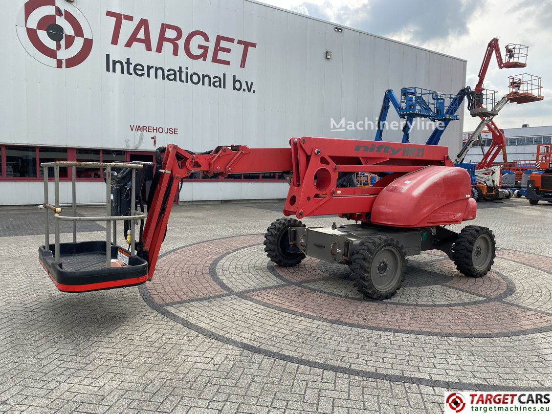 بيع رافعة سلة مفصلية Niftylift HR21D | Machineryline EG رافعة سلة مفصلية Niftylift HR21D - Machineryline