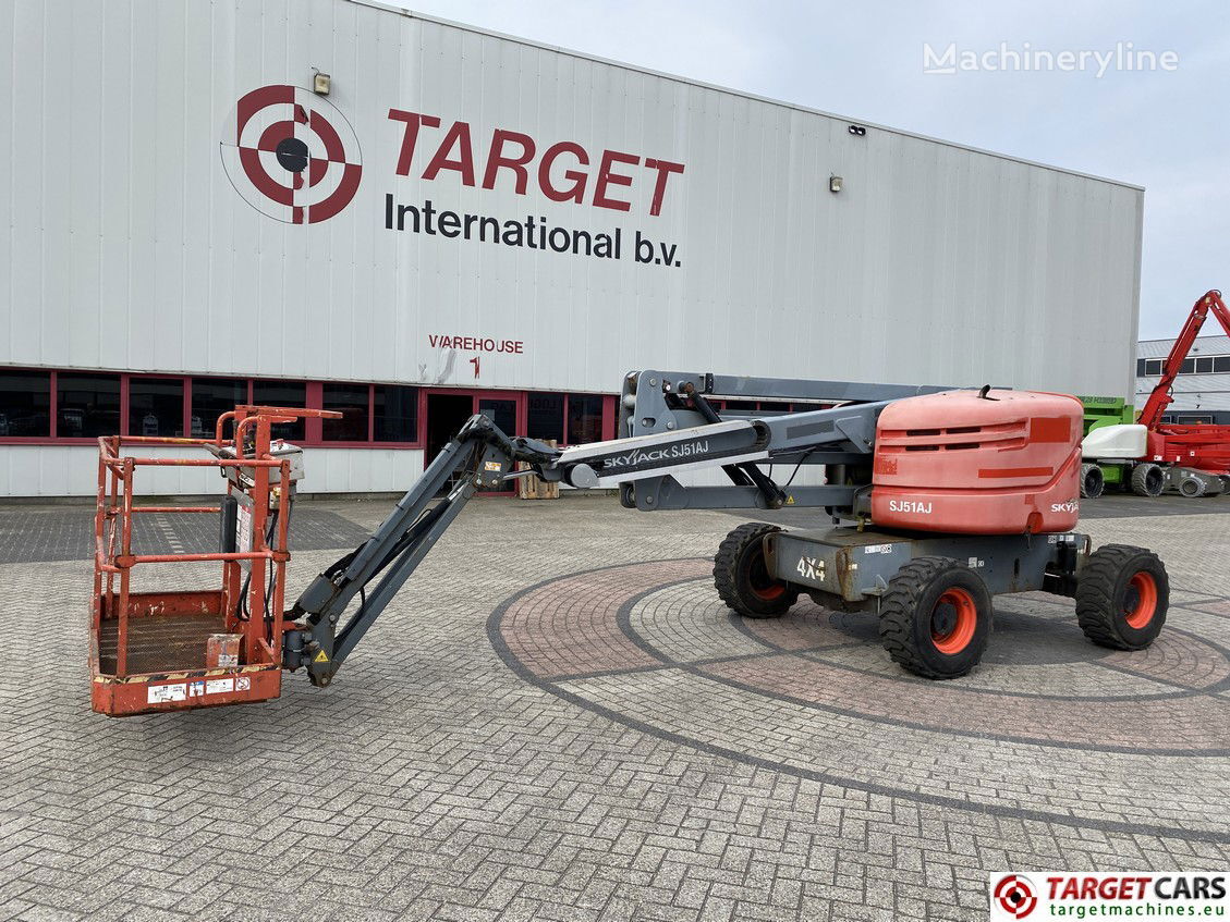 Skyjack SJ51AJ BOOM 4x4 DIESEL ARTICULATED WORK LIFT W/ JIB 1755CM 2015  articulated boom lift