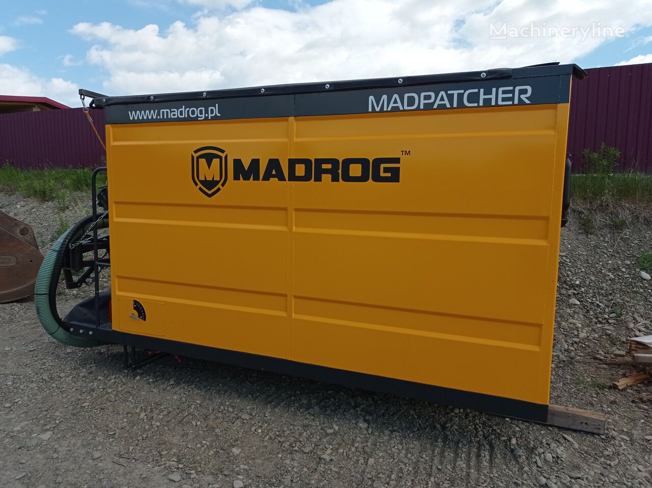 nieuw Madrog Madpatcher bitumen sprayer