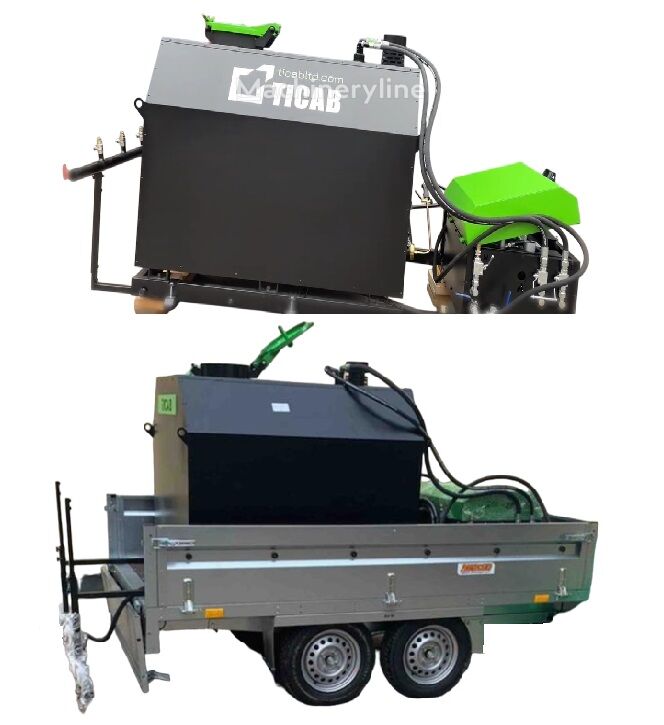 신품 아스팔트 살포기 Ticab Bitumen Emulsion Sprayer \ Asphalt Sprayer 1000 L Factory Direct