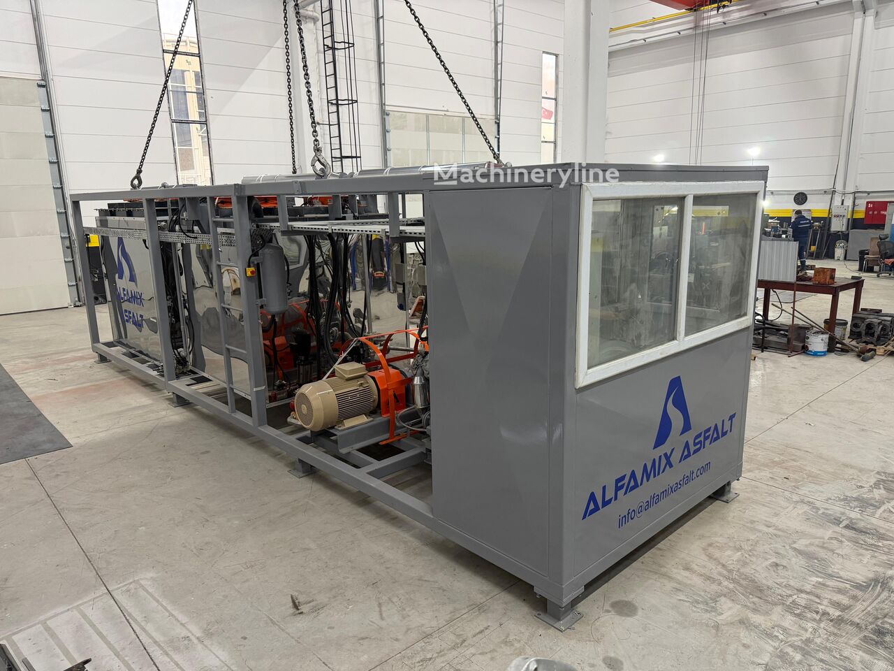 Новый асфальтный завод Alfamix AlfaEmul30 - Machineryline