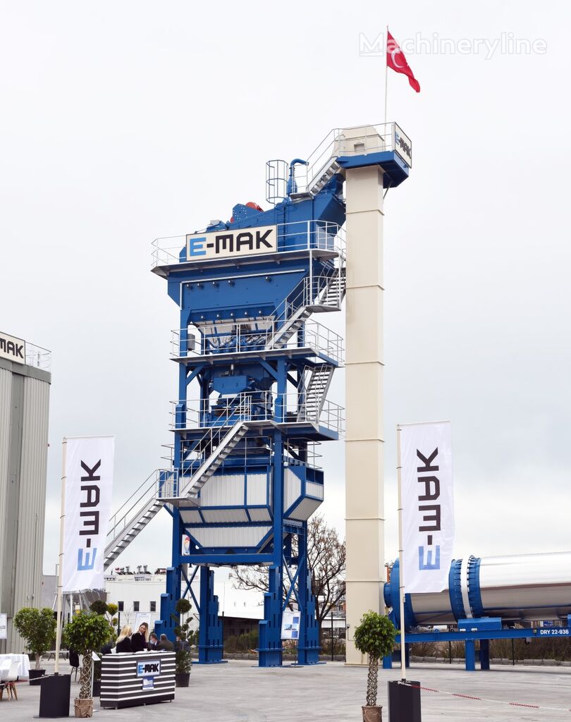 new E-Mak E-MAK EXPRESS TYPE 120 T/H ASPHALT PLANT