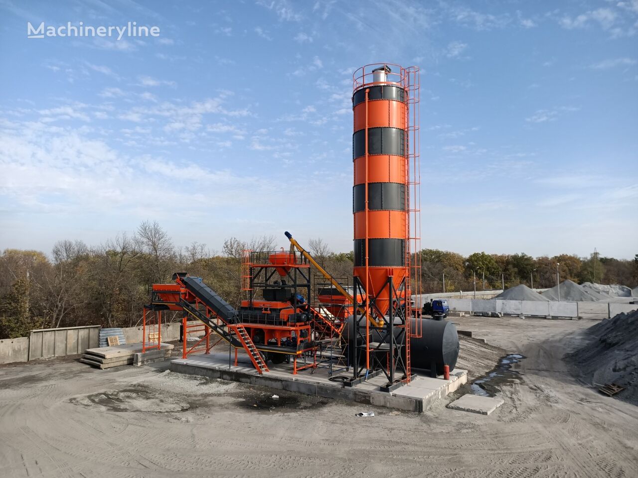 new Mag-Trade asphalt plant