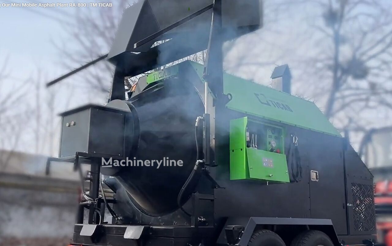 Recycleur d'enrobé TICAB RA 800 neuf - Machineryline
