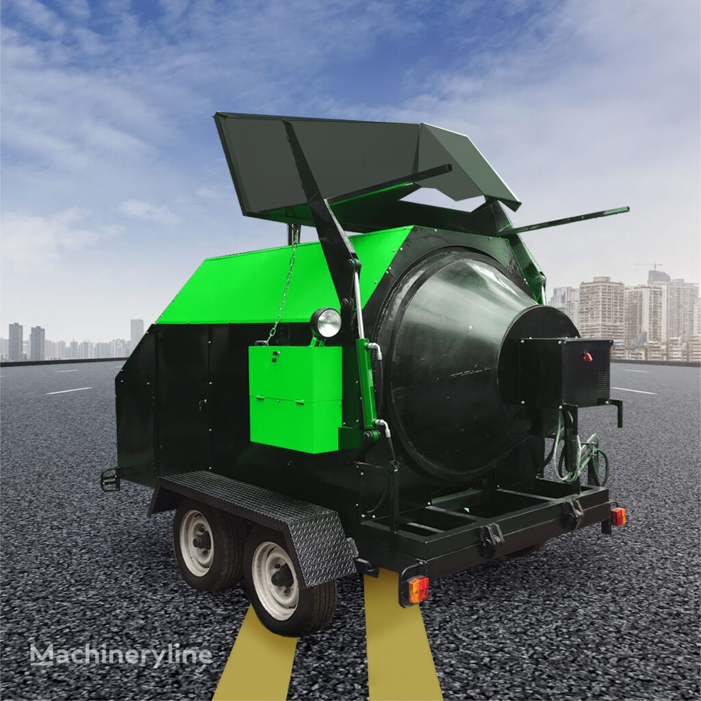 yeni Ticab Asphalt Recycler, mini asphalt plant RA-800 from the Manufacture asfalt geri dönüşüm makinesi