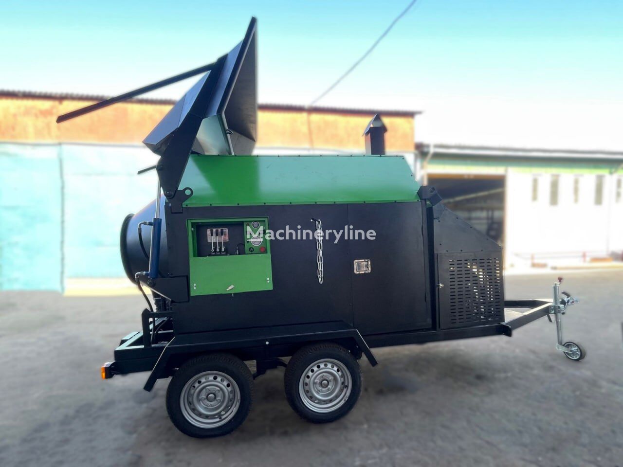 new Ticab Asphalt Recycler, mini asphalt plant RA-800 from the Manufacture