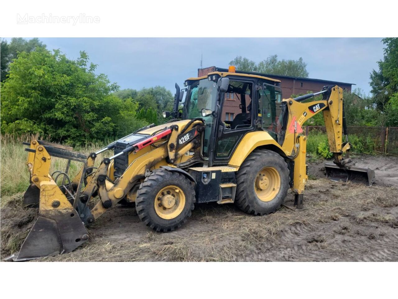 CAT 428F2 Baggerlader