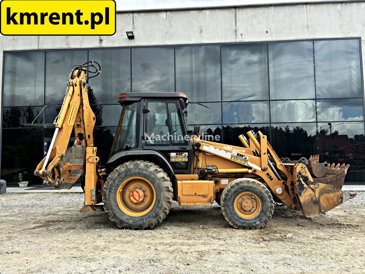 Case  580 SM | JCB 3CX CAT 432 428 CASE 590 bager-utovarivač