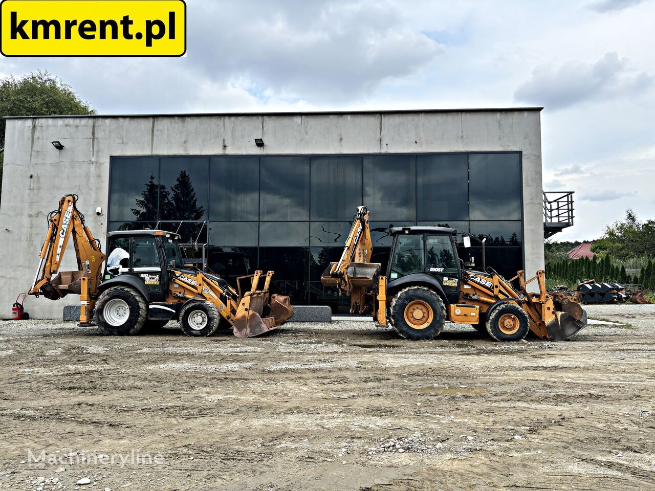 Case 580 SR-4 PT | JCB 3CX CAT 428 NEW HOLLAND B110 Baggerlader