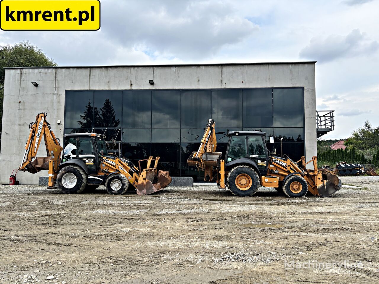 tractopelle Case 580 ST | NEW HOLLAND B110 KOMATSU WB97 VOLVO BL71