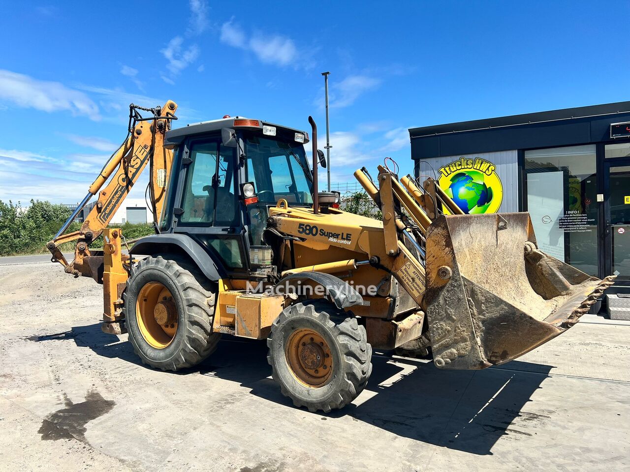 Case 580 Super LE 4x4 backhoe loader for sale | Machineryline AU Case 580 Super LE 4x4 backhoe loader - Machineryline