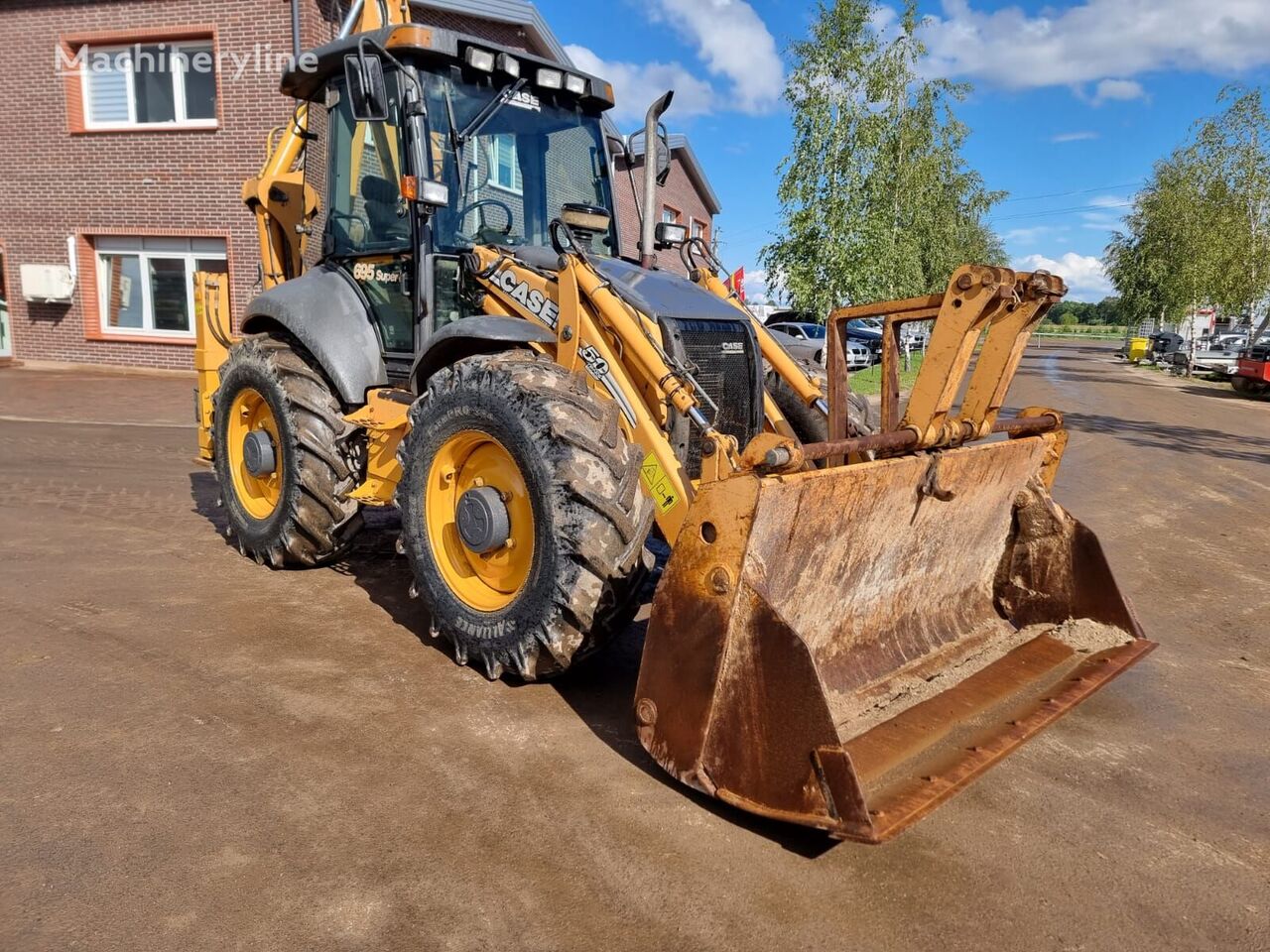 Case 695 SR2-4PS backhoe loader