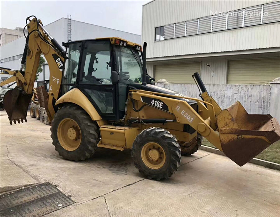 Caterpillar 416E backhoe loader