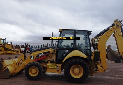 Caterpillar 420E backhoe loader