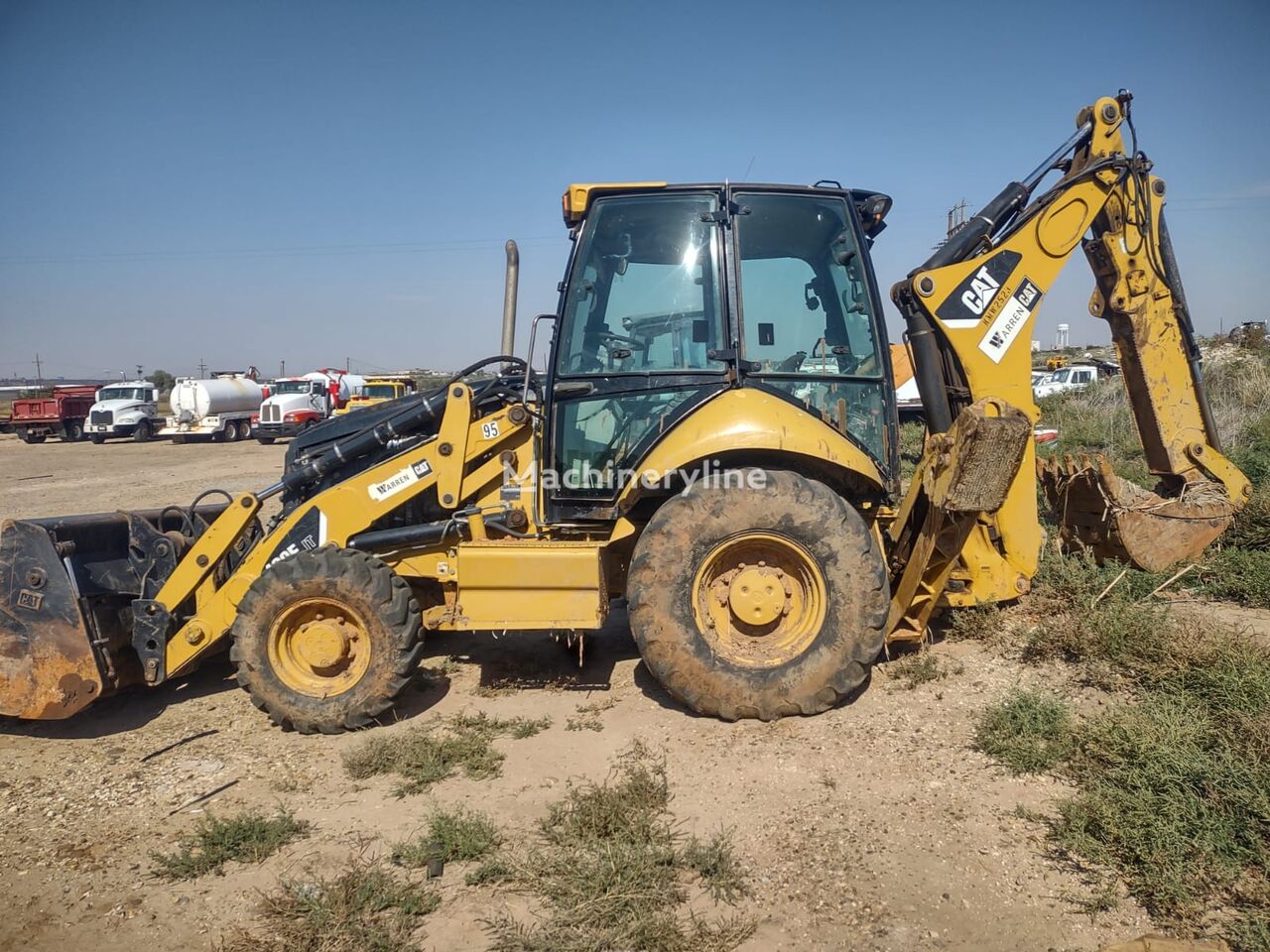 백호 로더 Caterpillar 420E