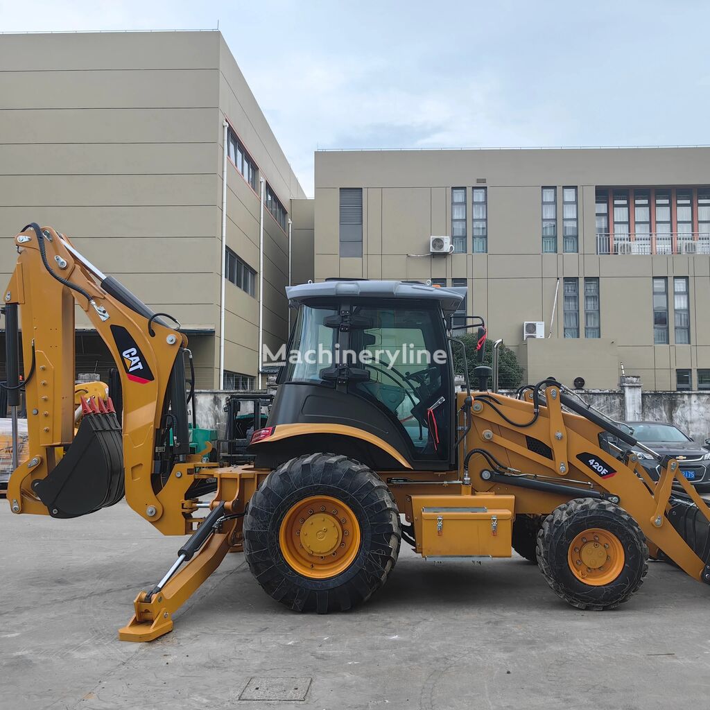 Caterpillar 420F backhoe loader