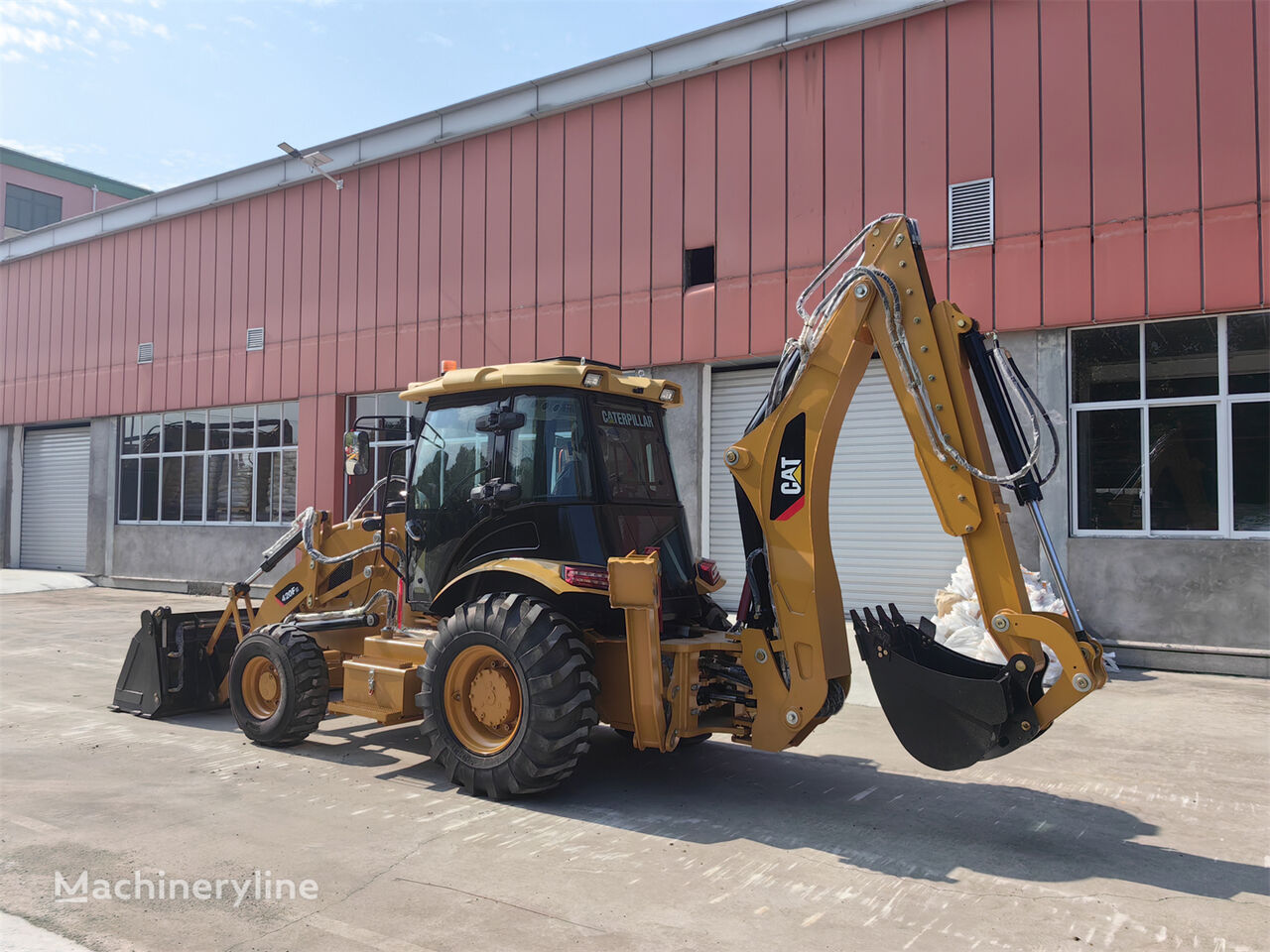 new Caterpillar 420F backhoe loader