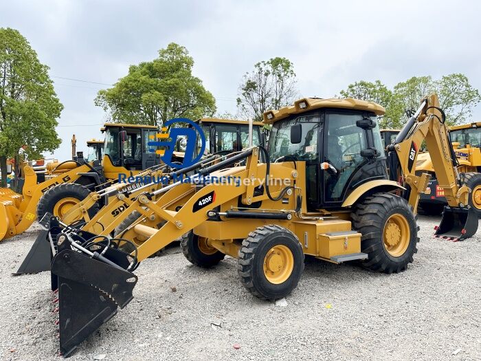 Caterpillar 420F backhoe loader