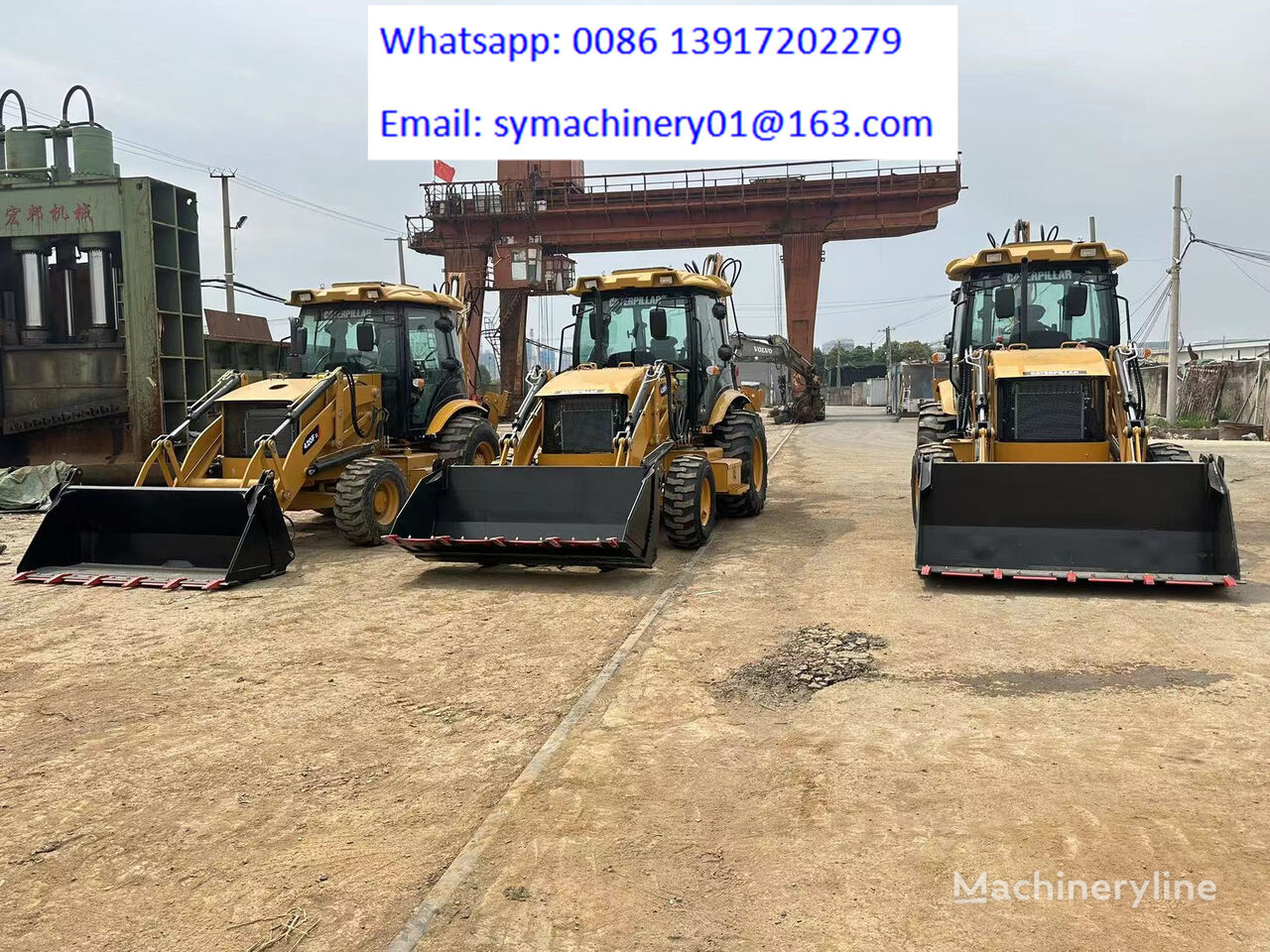 لودر حفار Caterpillar 420F2