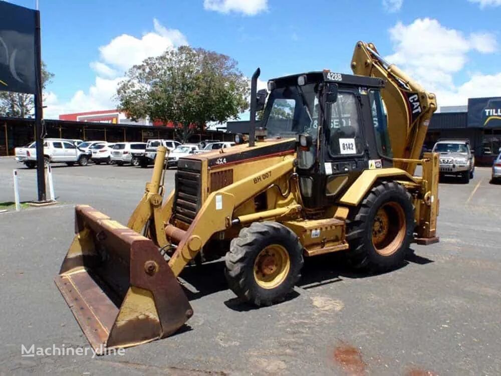 لودر حفار Caterpillar 428B من قطع الغيار