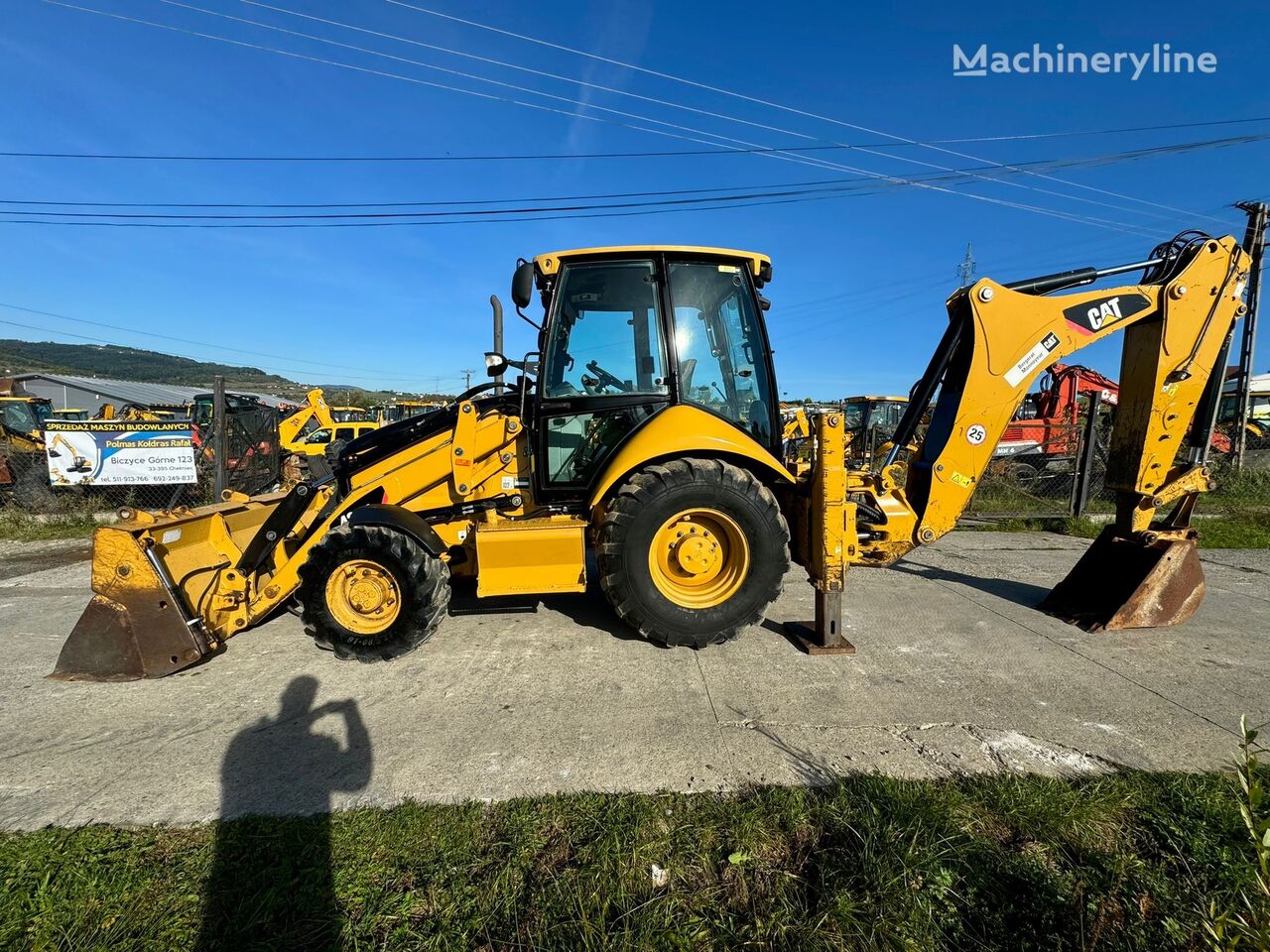 Caterpillar 428E retroexcavadora