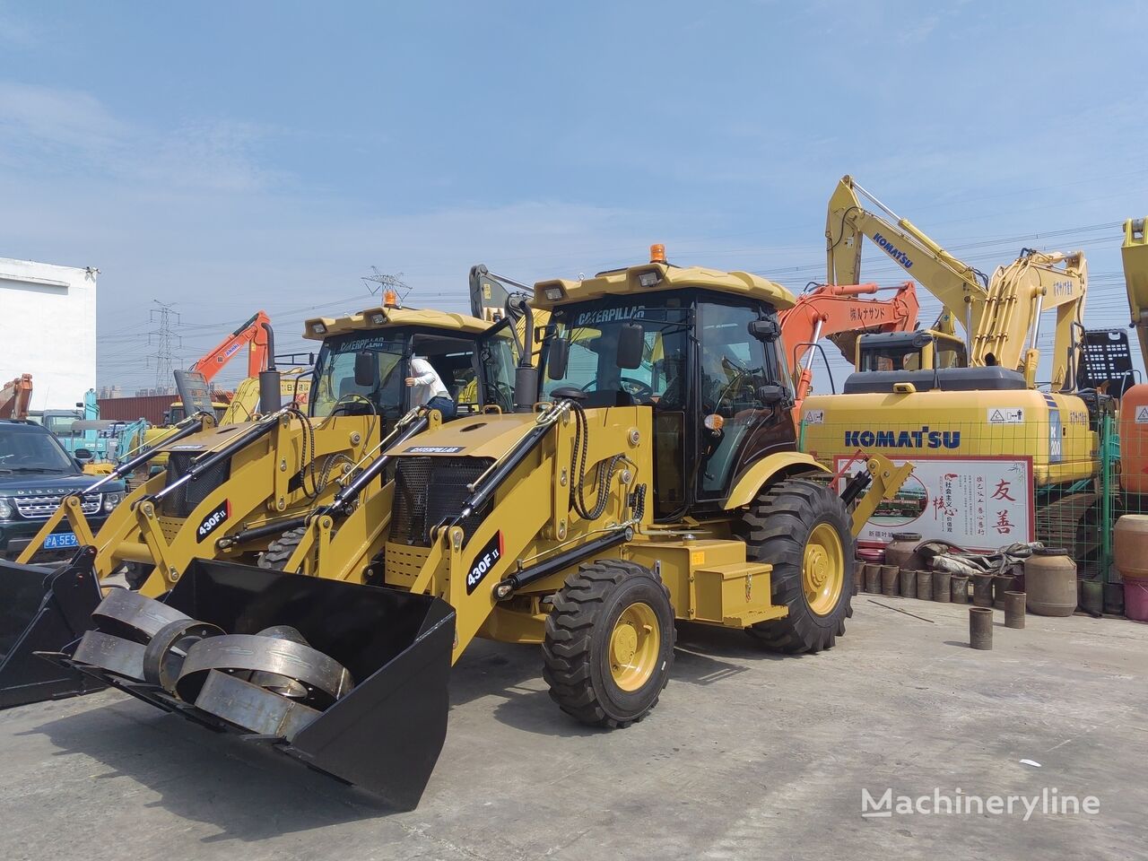 Caterpillar 430F Baggerlader