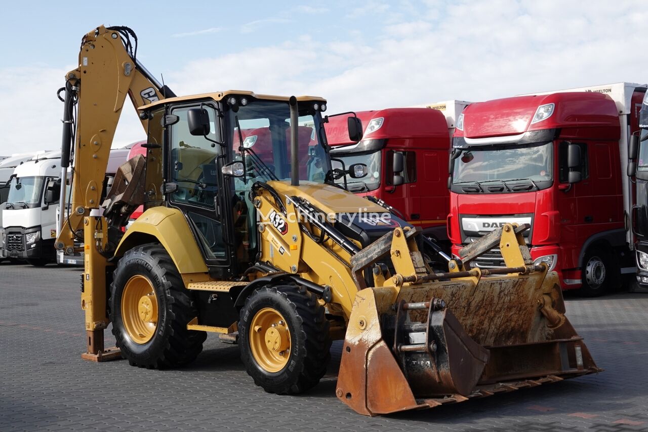 Caterpillar 432 F2 / KOPARKO-ŁADOWARKA / 2021 / KOMPLET ŁYŻEK / backhoe loader