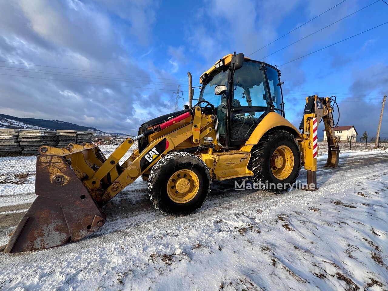 Caterpillar 432E PREMIER, JOYSTICK backhoe loader - Machineryline