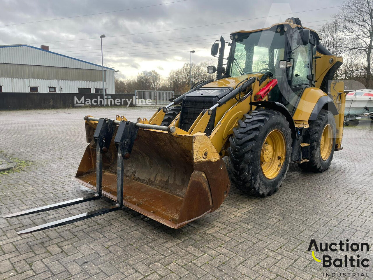 Caterpillar 434 F2 backhoe loader for sale | Machineryline SG Caterpillar 434 F2 backhoe loader - Machineryline