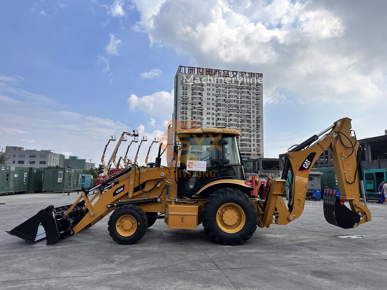 Buldoexcavator Caterpillar CAT 430F - Machineryline